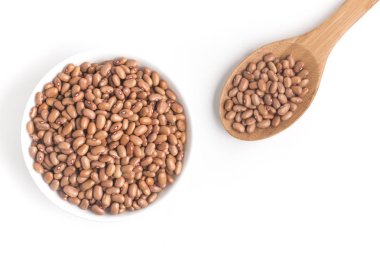 Brown Mulatinho fasulye bir kasenin içine