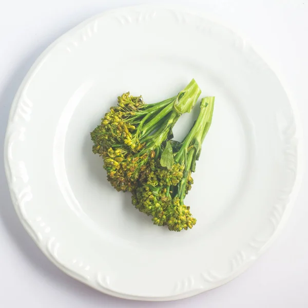 Braziliaanse Broccoli. Brassica oleracea L. var. italica Plenck — Stockfoto