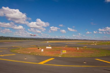 Brasilia, Brezilya - 17 Haziran 2017: Brasilia Internacional Havaalanı