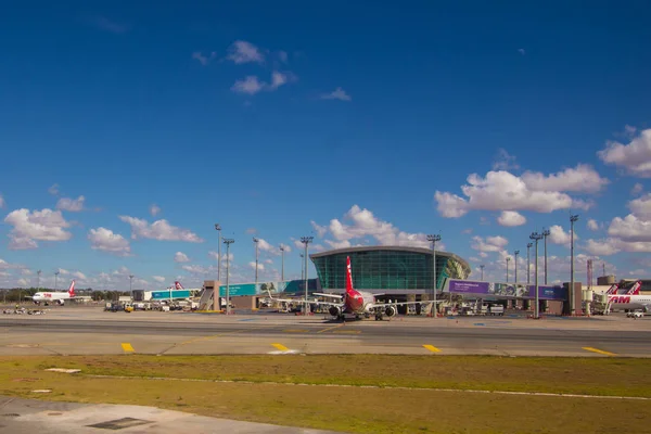 Brasilia, Brazylia - 17 czerwca 2017: Brasilia Internacional Lotnisko — Zdjęcie stockowe