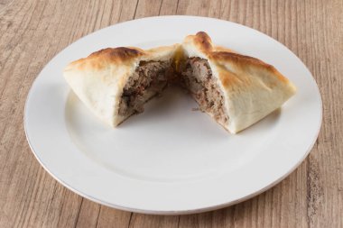 Arapça esfiha. Manakish