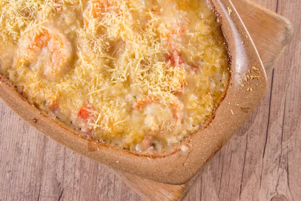 Karides Risotto peynir ile