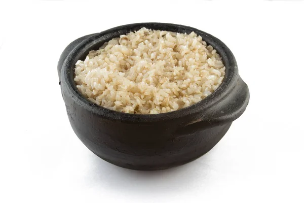 Arroz integral cocido. Integral — Foto de Stock