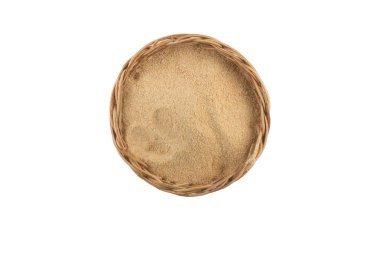 Manyok un bir kase içine tost