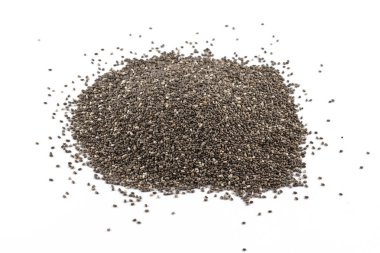 Chia tohumları yığını