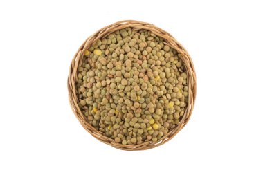 Tabakta çiğ mercimek