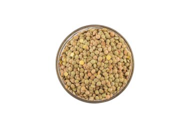 Tabakta çiğ mercimek