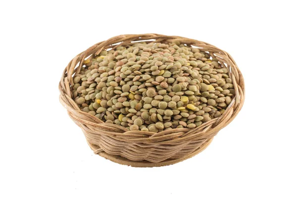 Tabakta çiğ mercimek