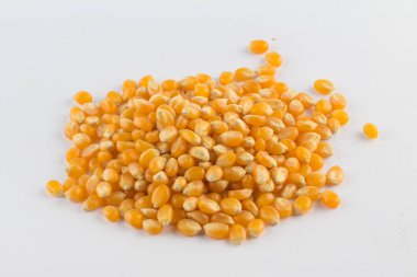 Patlamış mısır yığını. 