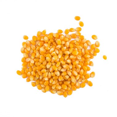 Patlamış mısır yığını. 