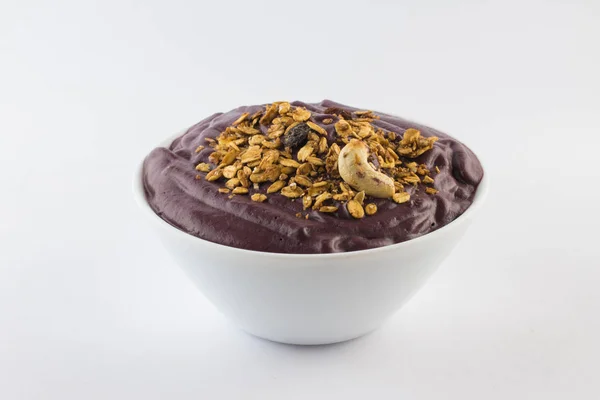 Muz ve granola ile acai