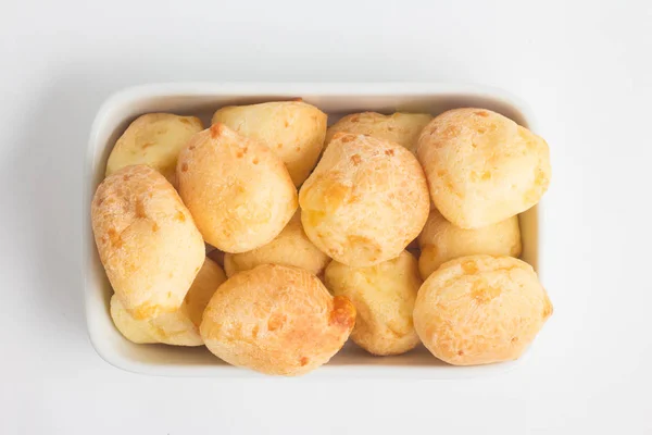 Pan de queso brasileño en un tazón —  Fotos de Stock