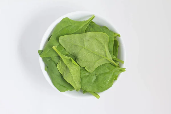 Brazilian Spinach Leaves in a bowl — Stock Photo, Image