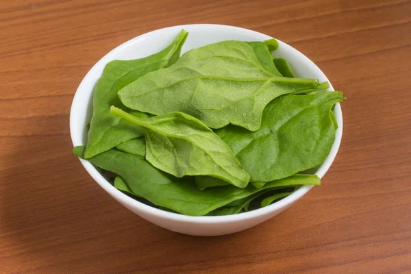 Brazilian Spinach Leaves in a bowl — Stock Photo, Image