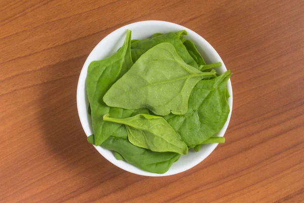 Brazilian Spinach Leaves in a bowl — Stock Photo, Image