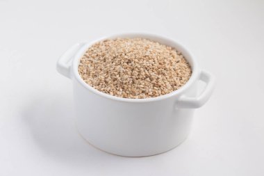 Bir kasede beyaz susam