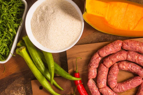 Comida Mineira Brasileira — Fotografia de Stock