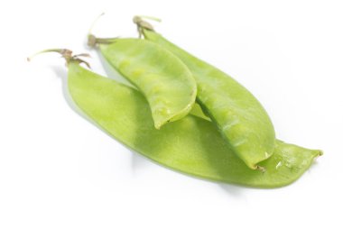 Yeşil bezelye Pod yığını