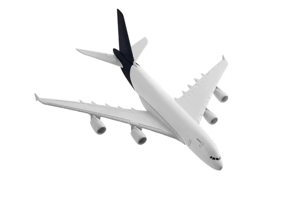 Airplane with black color. — Stock Photo, Image