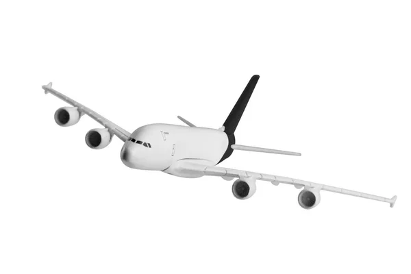 Flugzeug mit schwarzer Farbe. — Stockfoto