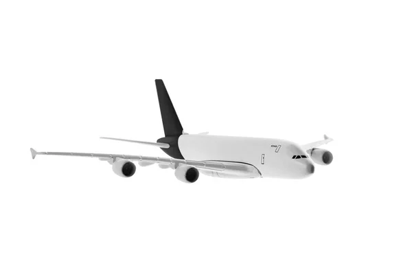 Airplane with black color. — Stock Photo, Image