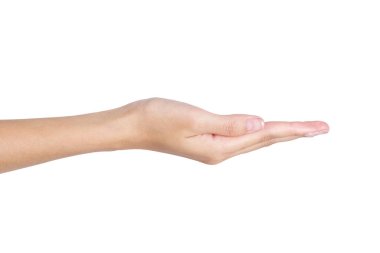 Bir şey tutan kadın eli boş ise, bir şey boş tutan kadının el