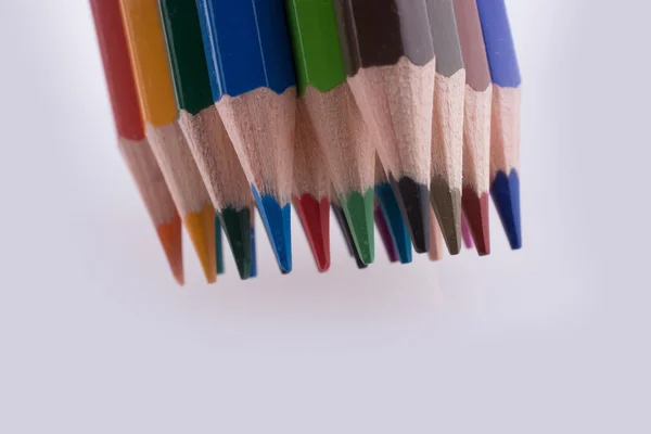 Buntstifte in verschiedenen Farben — Stockfoto