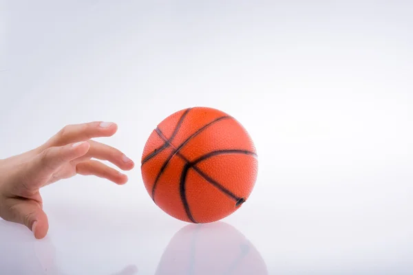 Modelo naranja de baloncesto — Foto de Stock