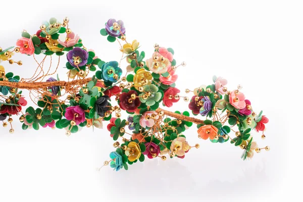 Color decorativo artificial Flores — Foto de Stock