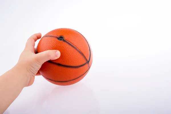 オレンジ バスケット ボール モデル — ストック写真