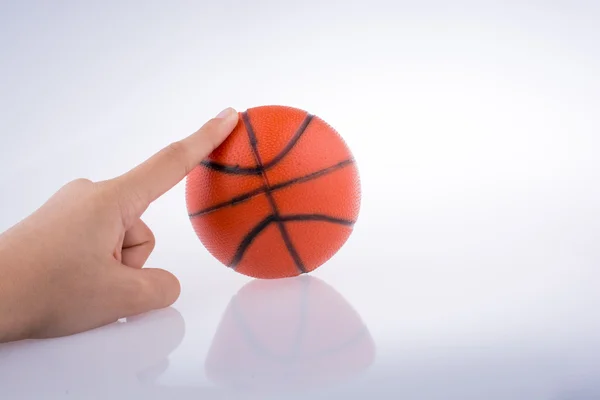 Modelo naranja de baloncesto — Foto de Stock