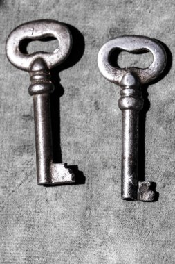 Retro anahtarları gri tarz