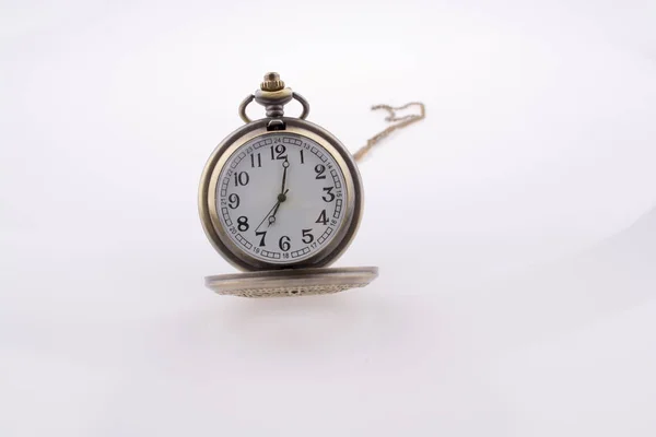 Retro estilo clássico relógio de bolso — Fotografia de Stock