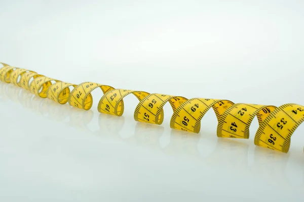 測定テープ黄色 — ストック写真