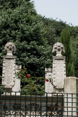 Sanat taş Osmanlı mezar mezarlığı