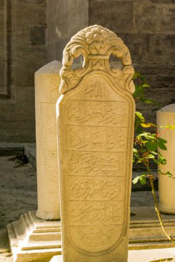 Sanat taş Osmanlı mezar mezarlığı