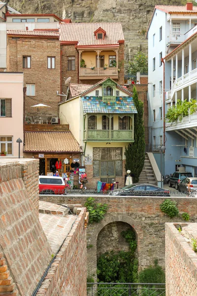 Tbilisi Old Town, of the capital of Georgia — Stock Photo, Image
