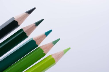 Renkli kalemler çeşitli sesleri