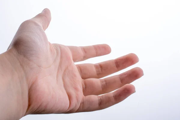Otwarte dla gest ręki — Zdjęcie stockowe