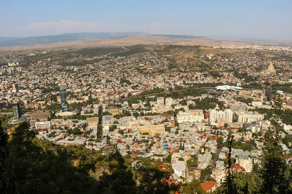 Tbilisi güzel panoramik manzaralı 
