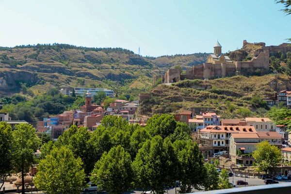 Binnenstad van Tbilisi, de hoofdstad van Georgië — Stockfoto