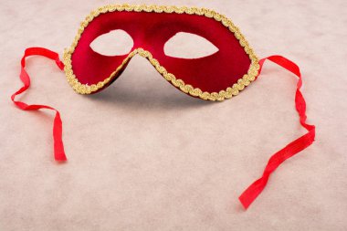 Güzel festival karnaval maskesi şeritler 