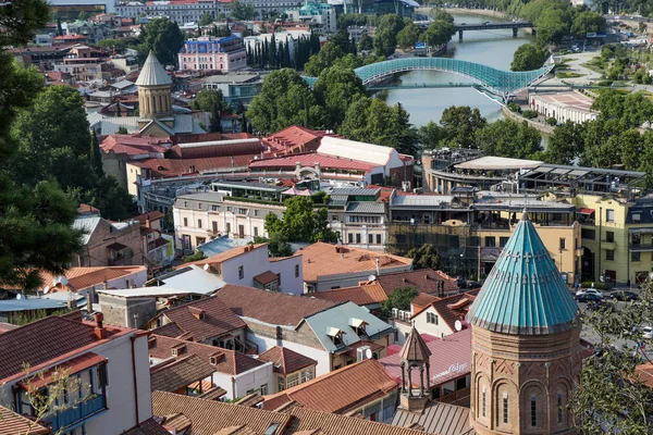 Tbilisi güzel panoramik manzaralı 
