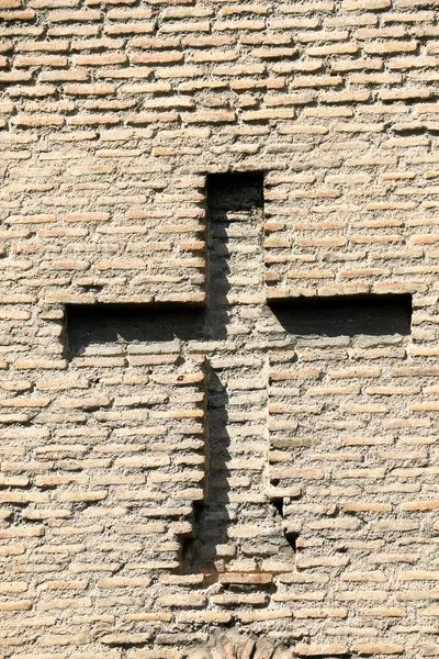 Como símbolo religioso cristiano cruz icono —  Fotos de Stock