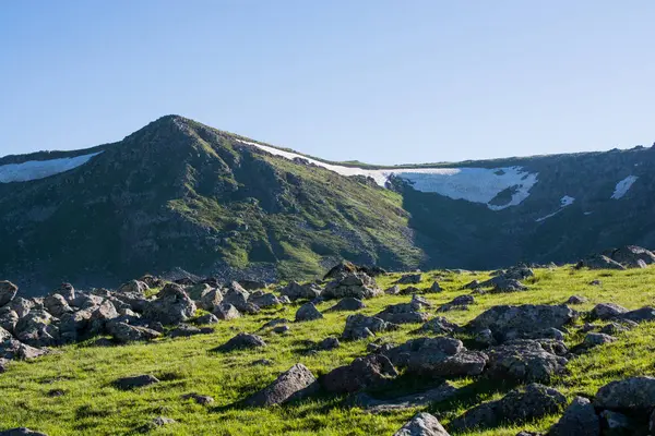 Hermoso paisaje con glaciar en las tierras altas de Artvin —  Fotos de Stock