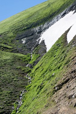 Buzul Artvin dağlık ile güzel manzara