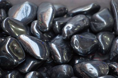 Doğal mineral değerli taşlar kümesi 