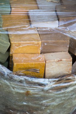 Organik sabun barlar el topluluğu yapılır 