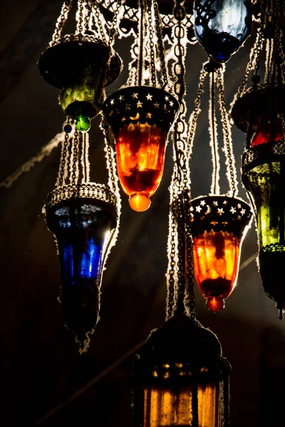 Mosaico lampade ottomane da Grand Bazaar — Foto Stock