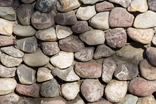 A kövek azonos típusú fal — Stock Fotó
